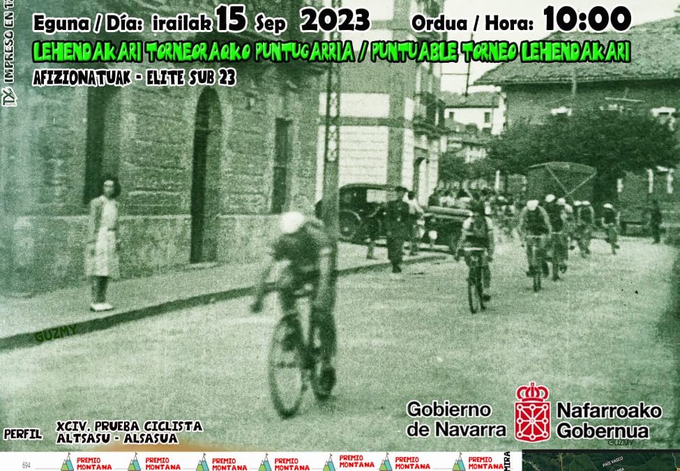 XCIV. Txirrindulari Froga // 94 Prueba ciclista Altsasu-Alsasua